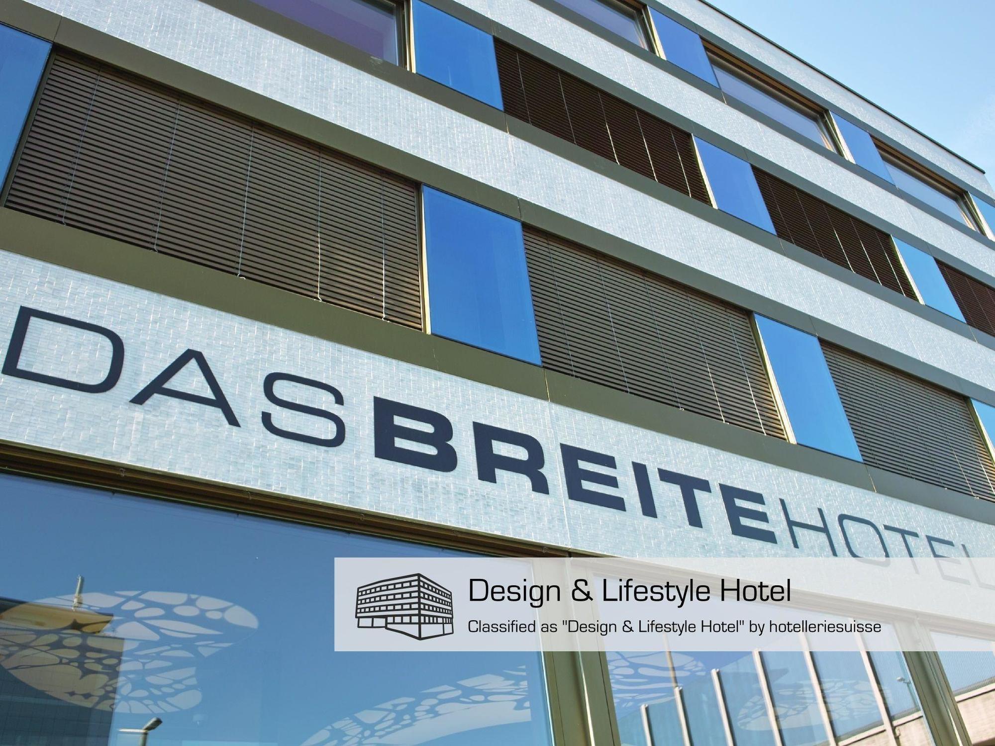 Dasbreitehotel Am Rhein Basel Eksteriør billede