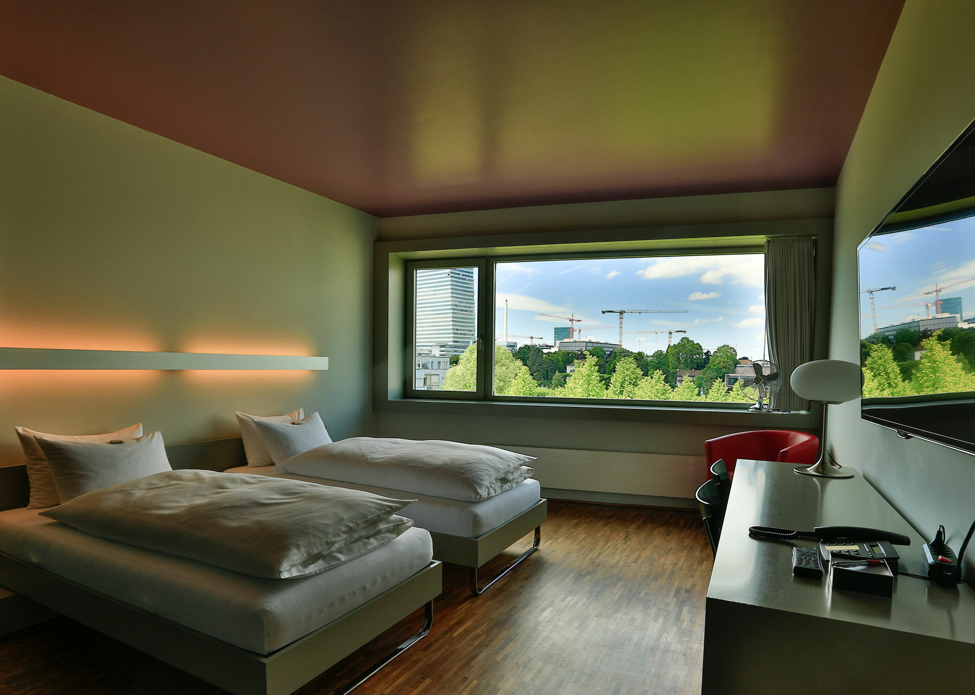 Dasbreitehotel Am Rhein Basel Eksteriør billede