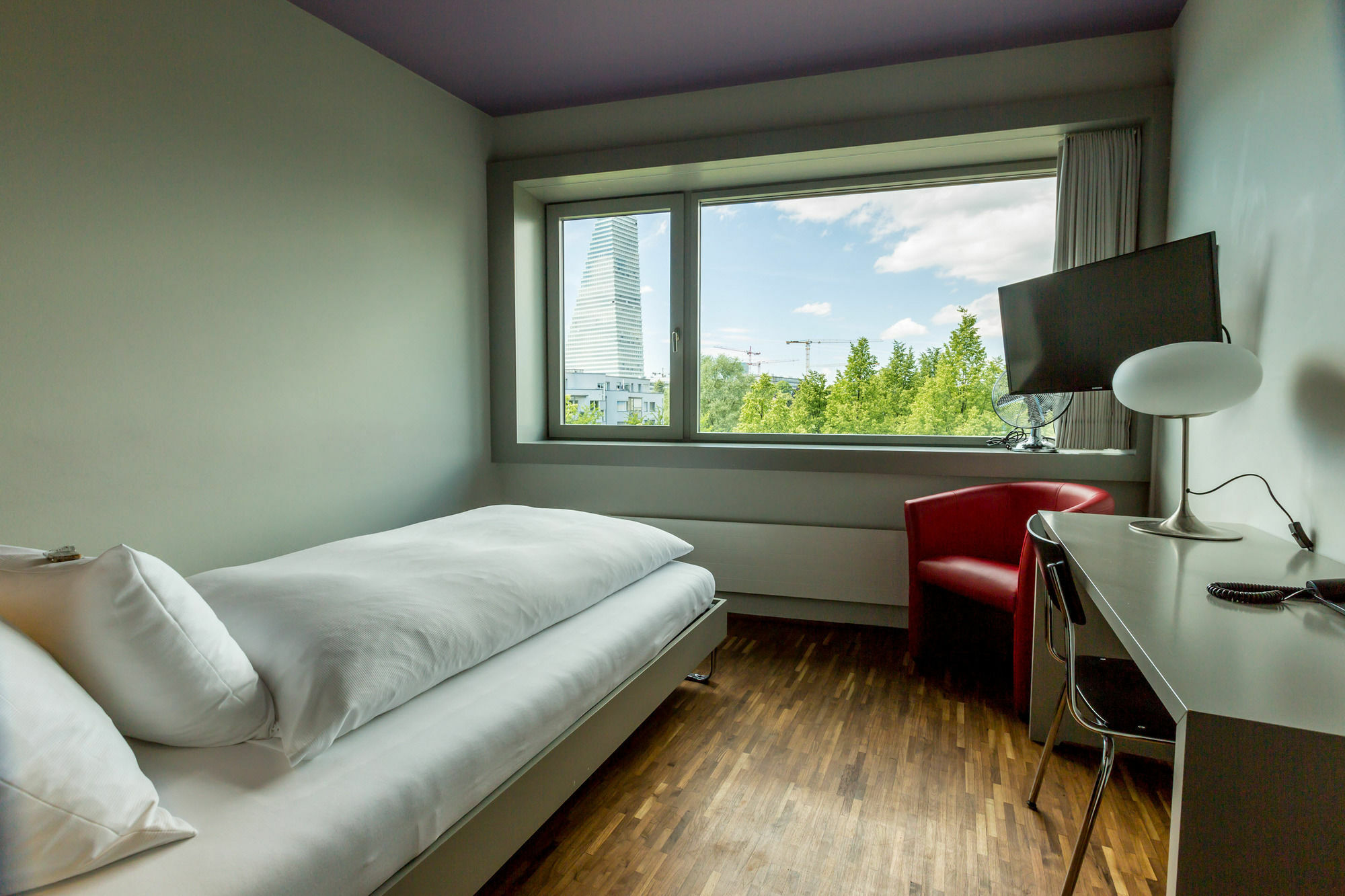 Dasbreitehotel Am Rhein Basel Eksteriør billede
