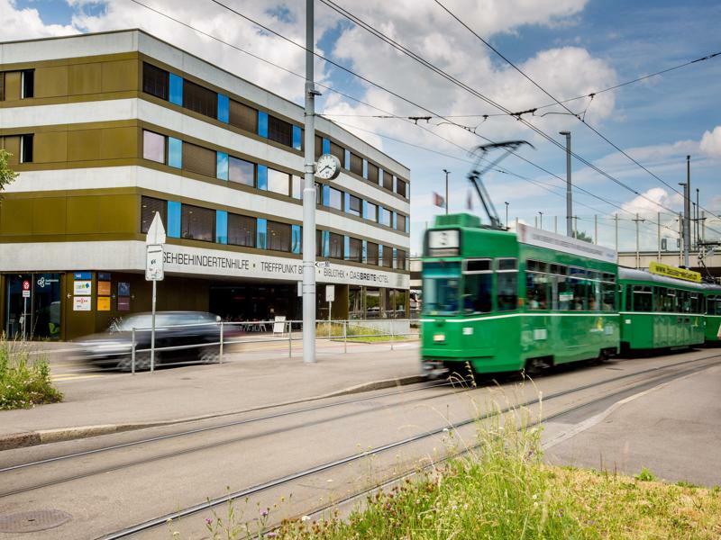 Dasbreitehotel Am Rhein Basel Eksteriør billede